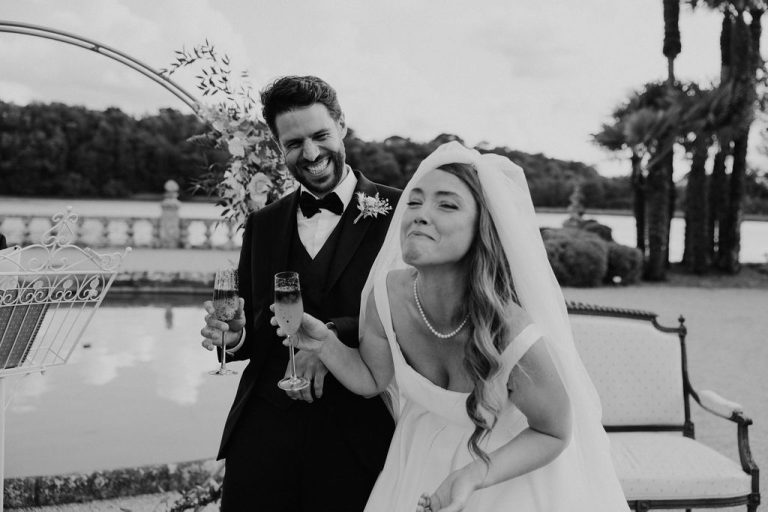 Un mariage solaire au domaine de Lanniron en Bretagne